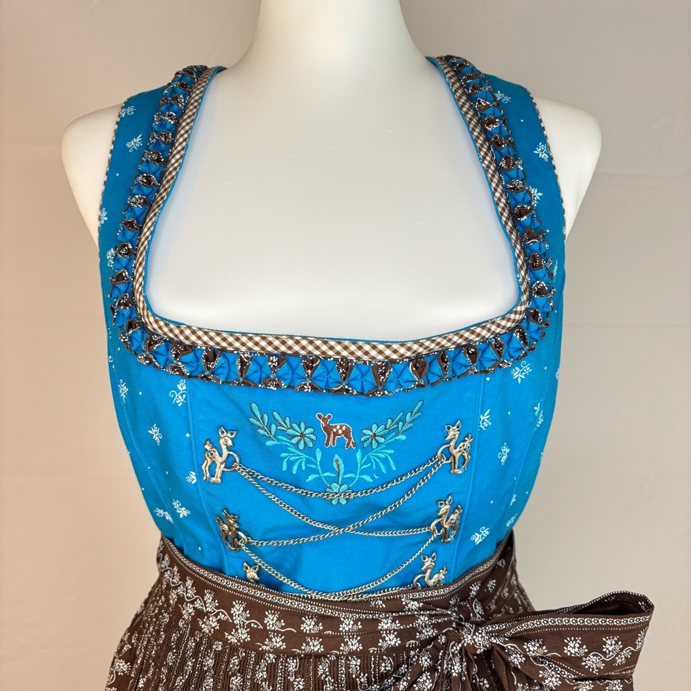 Authentic German Dirndl Dress – Country Line Size ~12 (US) | Oktoberfest - Picture 2 of 9
